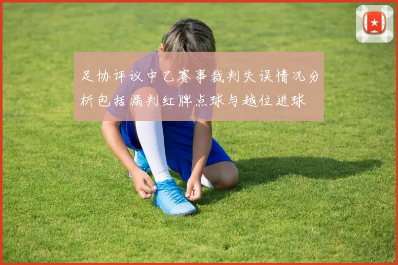 足协评议中乙赛事裁判失误情况分析包括漏判红牌点球与越位进球